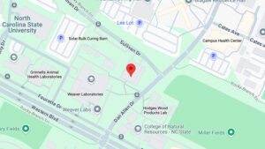 Map to Schaub Food Science Building